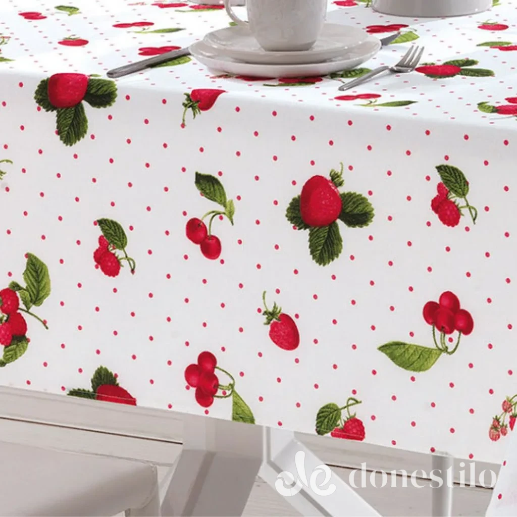 Toalha de Mesa Quadrada Athenas Iolanda 1,40x1,40 m Döhler