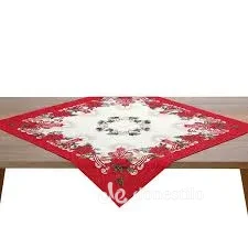 Toalha de Mesa Athenas Estampado 78x78cm Natal 120 - Imagem 2