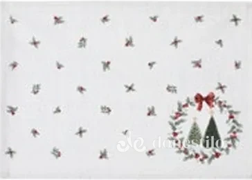 Jogo Americano Döhler Clean Renova Estampado Digital c/4 Peças 45x31cm Natal 126 - Imagem 3