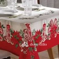Toalha de Mesa Athenas Estampado 1,60m x 2,50m Natal 120 - Imagem 3