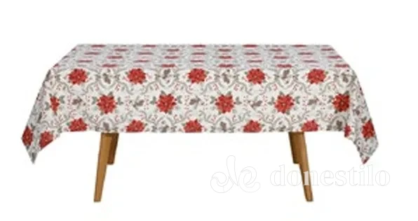 Toalha de Mesa Celebra Estampado 1,60m x 1,60m Natal 128 - Imagem 5
