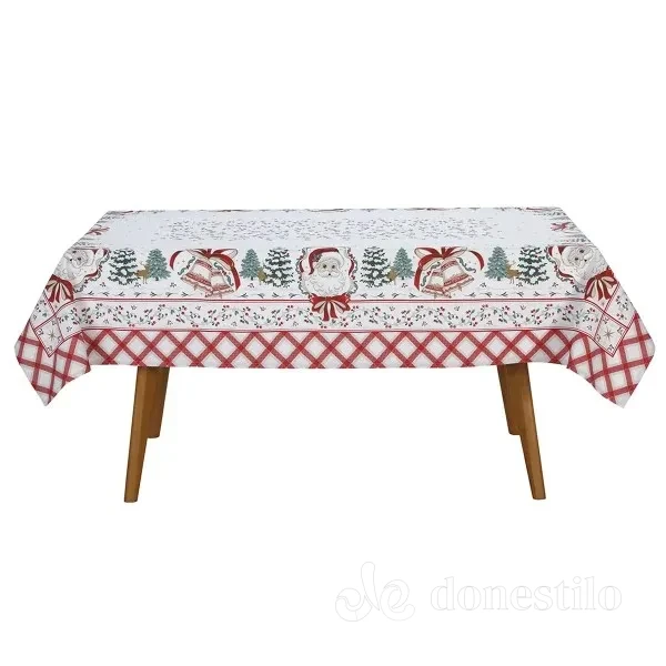 Toalha de Mesa Athenas Estampado 1,60m x 2,50m Natal 125 - Imagem 4